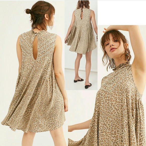 New spell designs frankie tunic dress cheetah L - Picture 2 of 8